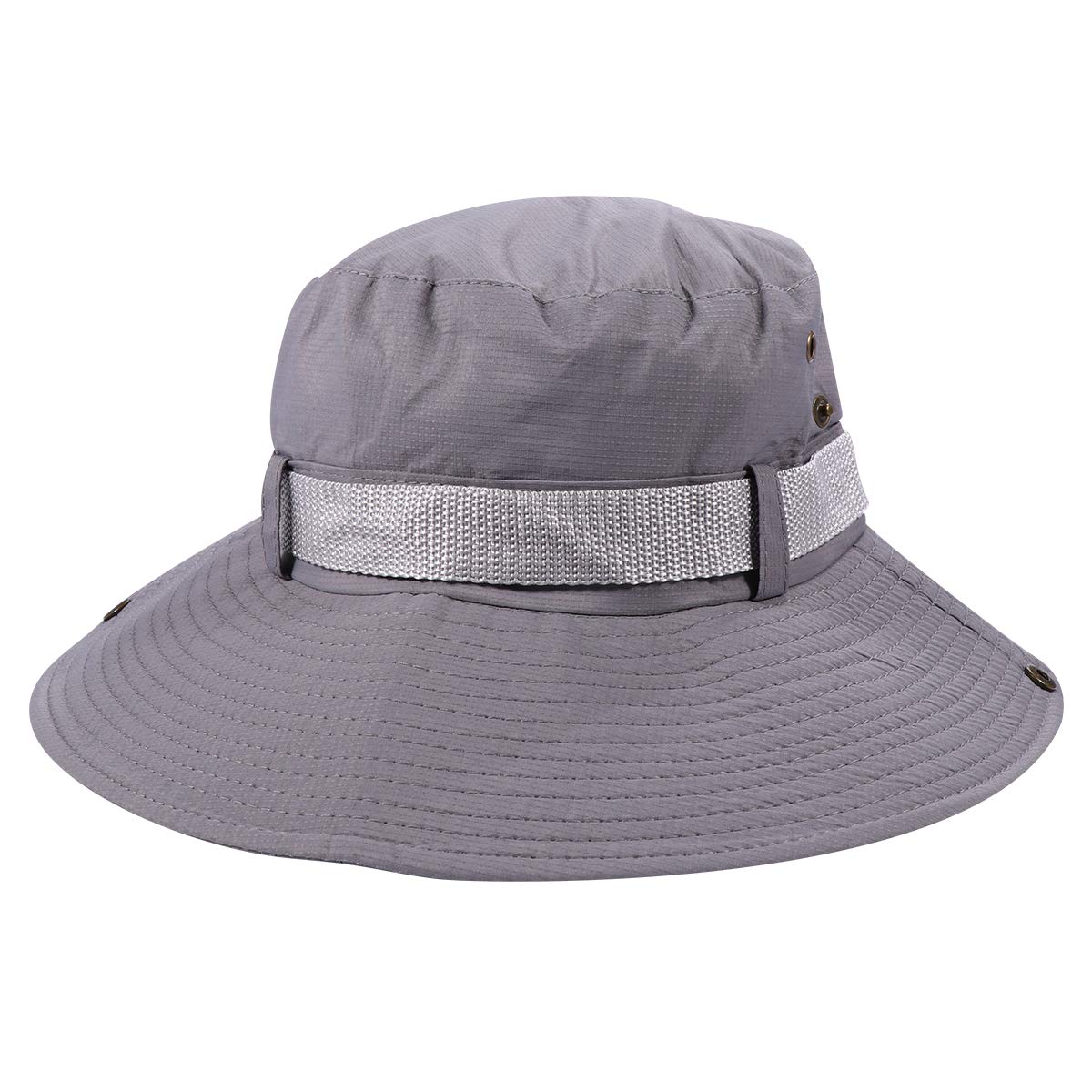 Amosfun UPF 50+ Sun Hats for Women & Men - Wide Brim Summer Beach Hat with Neck Flap - Lightweight UV Protection Outdoor Hats for Hiking, Fishing, Gardening, and Travel