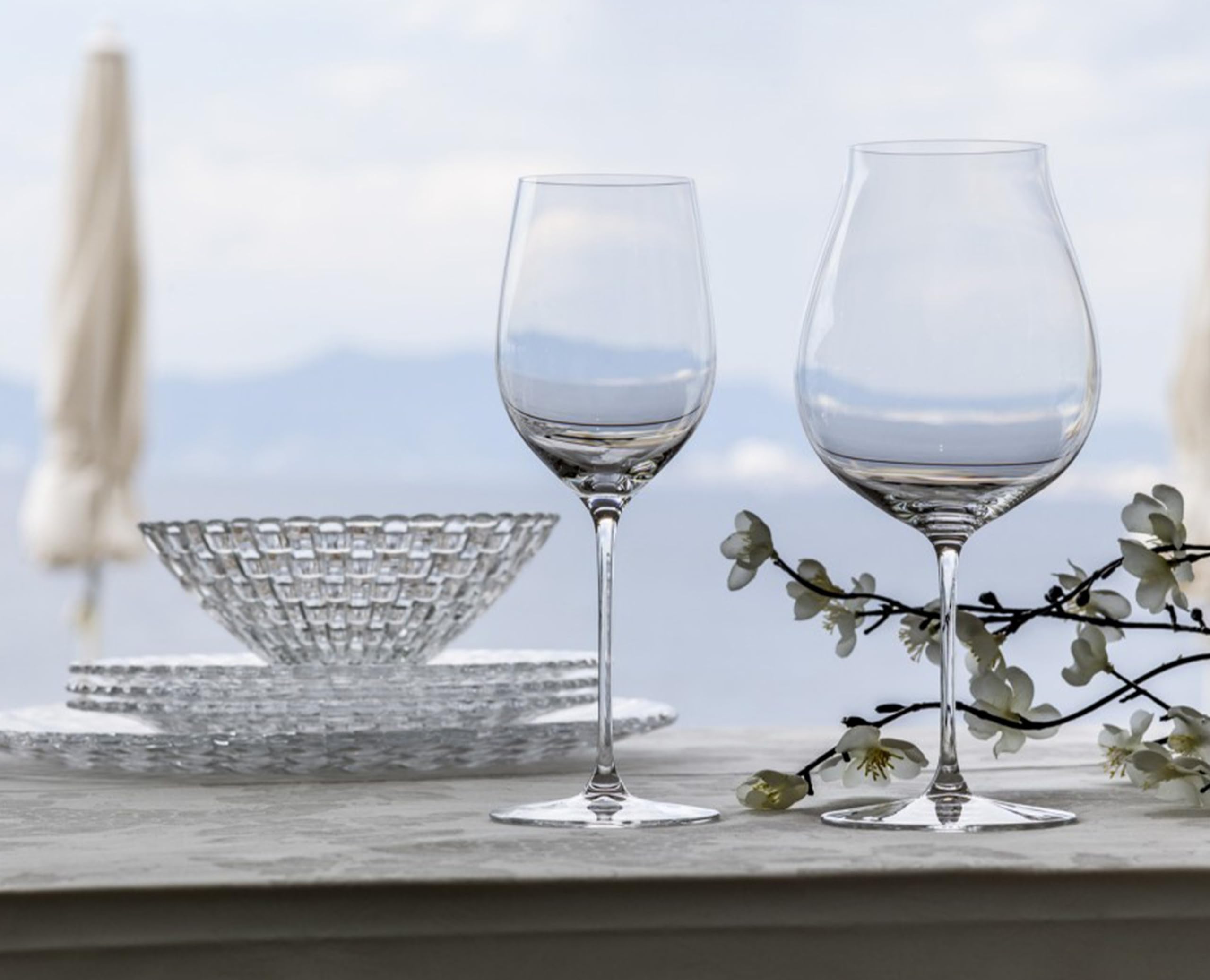 RIEDEL Veritas Crystal Viognier & Chardonnay Wine Glasses - Set of 4 - Premium Stemware for White Wine Tasting, Dinner Parties & Elegant Home Entertaining