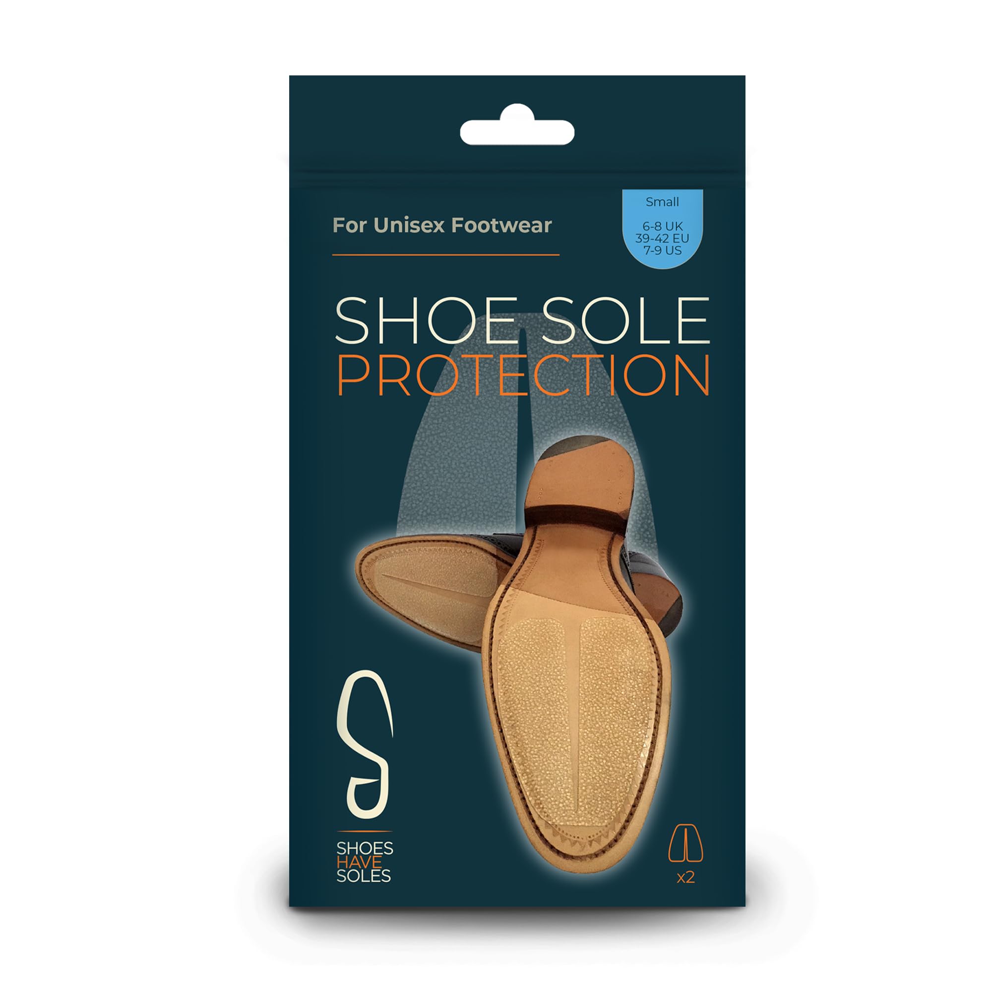 Transparent Anti-Slip Sole Protectors for Shoes - Non-Slip Shoe Grips for Men & Women (US 7-9/EU 39-42) - Durable Shoe Sole Protectors to Prevent Wear & Reduce Resoling Costs - Perfect for Work, Running & Daily Wear