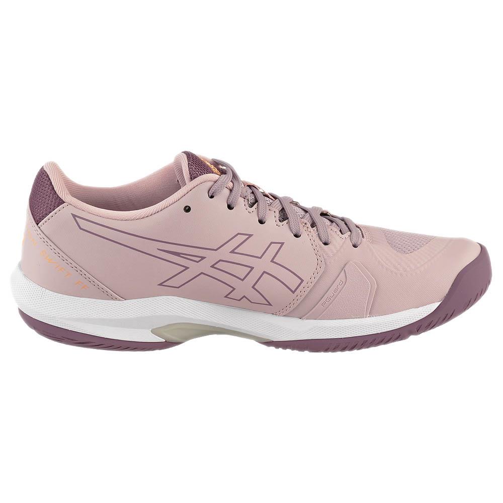 ASICS Women's Solution Swift FF 2 Tennis Shoes - Watershed Rose/White | Lightweight & Breathable Court Shoes for Women | Perfect for Competitive Matches & Training Sessions