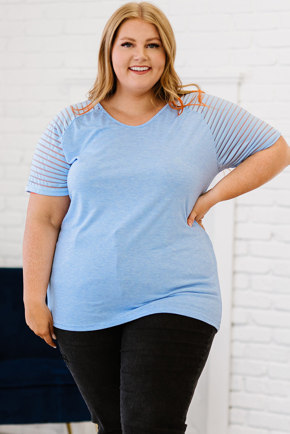 Stylish Plus Size Vacation T-Shirt - Comfortable & Trendy Women's Casual Tee for Beach, Travel & Summer Outfits
