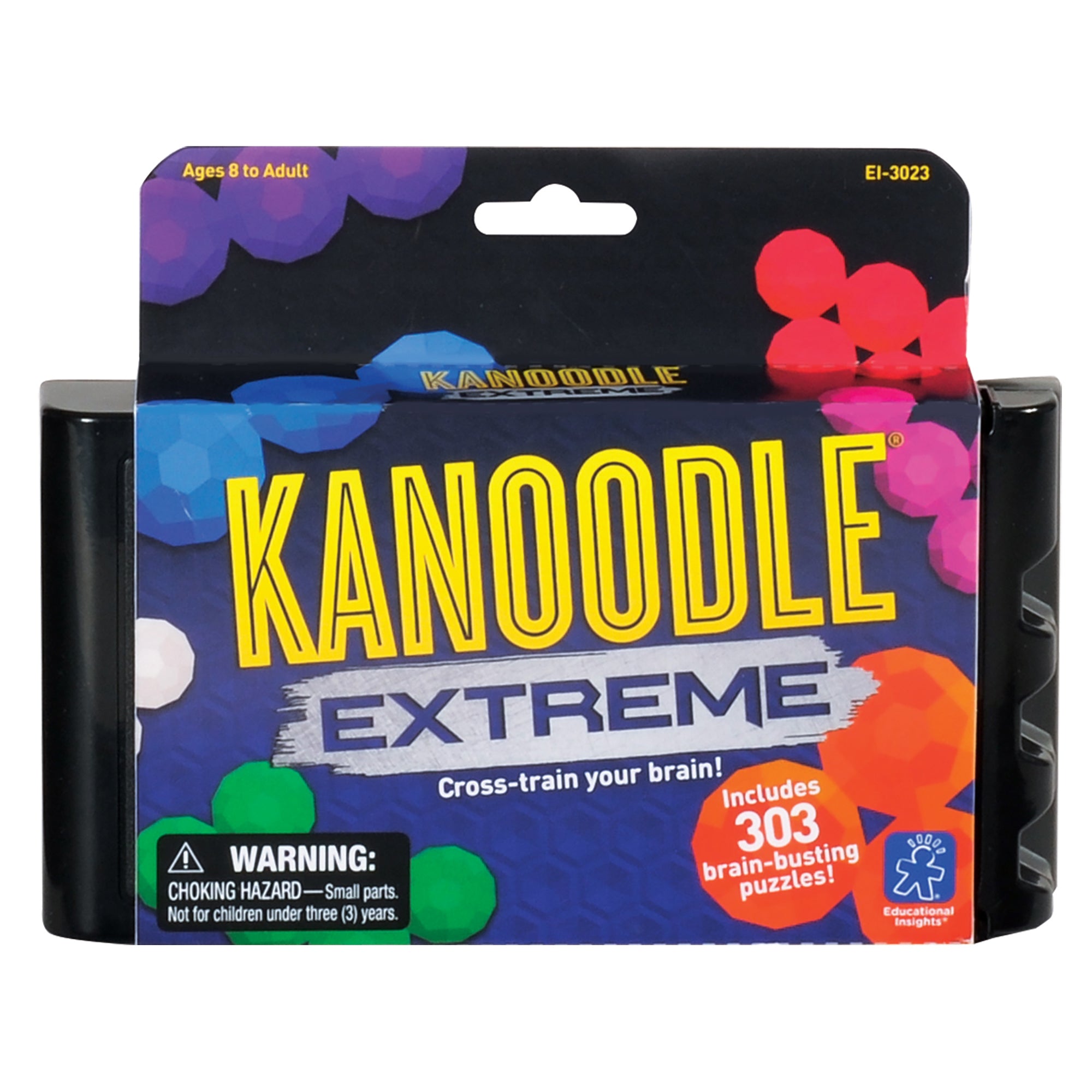 Educational Insights Kanoodle Extreme - 3D Brain Teaser Puzzle Game for Kids & Adults | STEM Learning Toy | Perfect for Travel, Classroom & Family Game Night