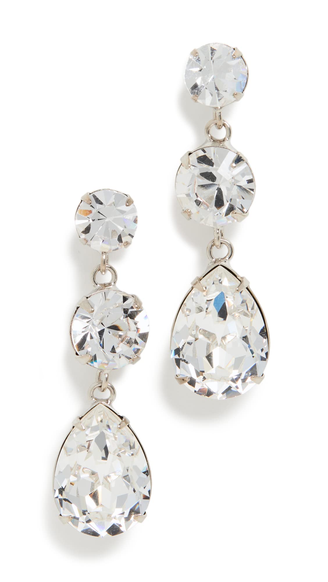 Jennifer Behr Women's Aileen Earrings - Elegant Crystal Drop Earrings for Weddings & Special Occasions | Luxury Fashion Jewelry Gift for Her