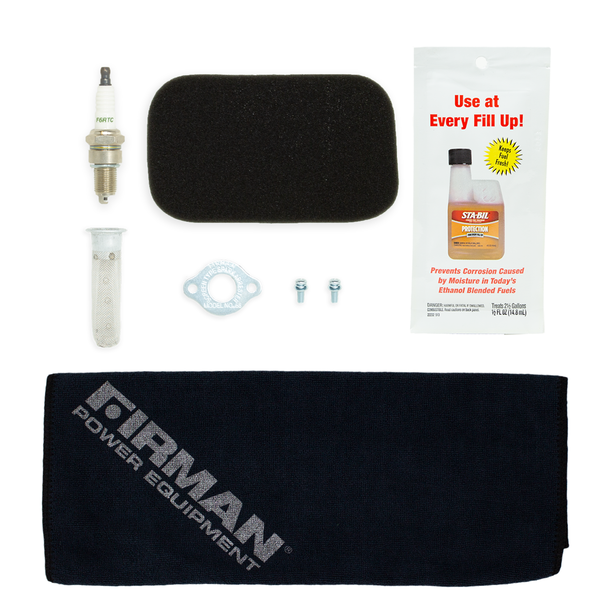 208cc Engine Maintenance Kit - Complete Tune-Up Kit for Small Engines - Ideal for Lawn Mowers, Generators & Power Equipment