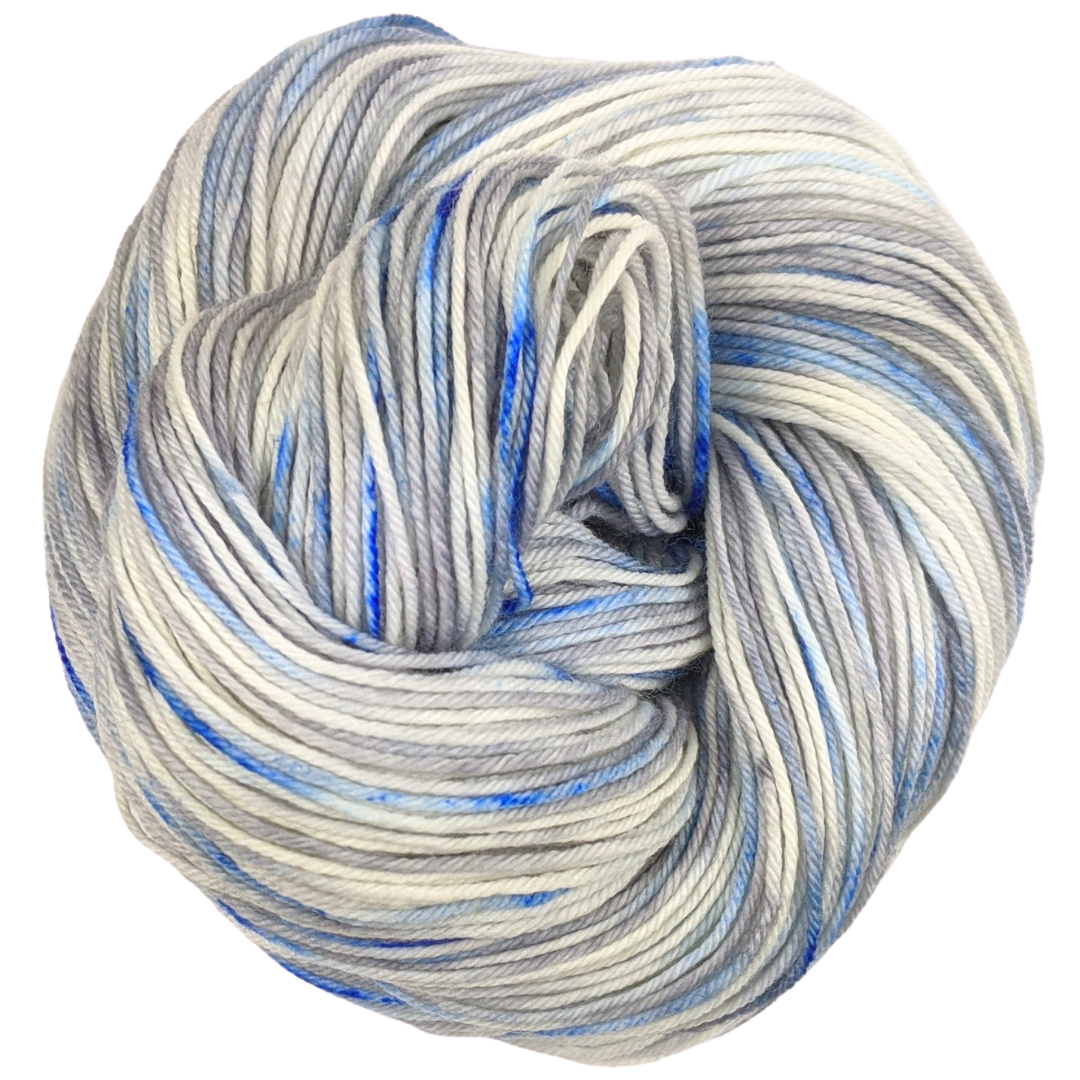 Knitcircus Yarns - Quebec Speckled Fishing Yarn Skeins | Hand-Dyed Premium Wool for Knitting & Crocheting | Perfect for Scarves, Sweaters & DIY Crafts | Ready to Ship