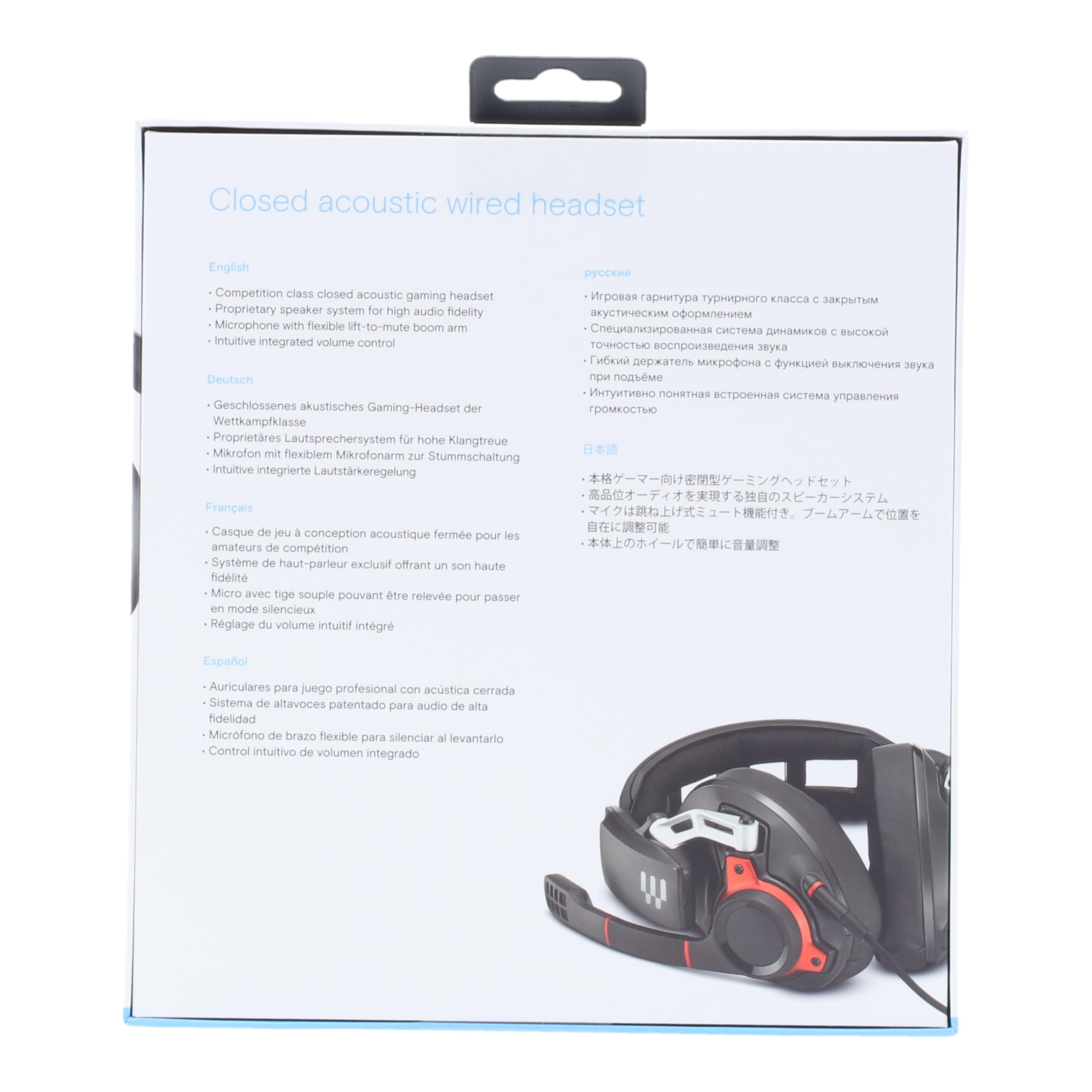 Sennheiser GSP 600 Premium Gaming Headset for PC, Mac, PS4, Xbox & Multi-Platform - Noise Cancelling Mic, Japan Authentic - Perfect for Competitive Gaming & Streaming