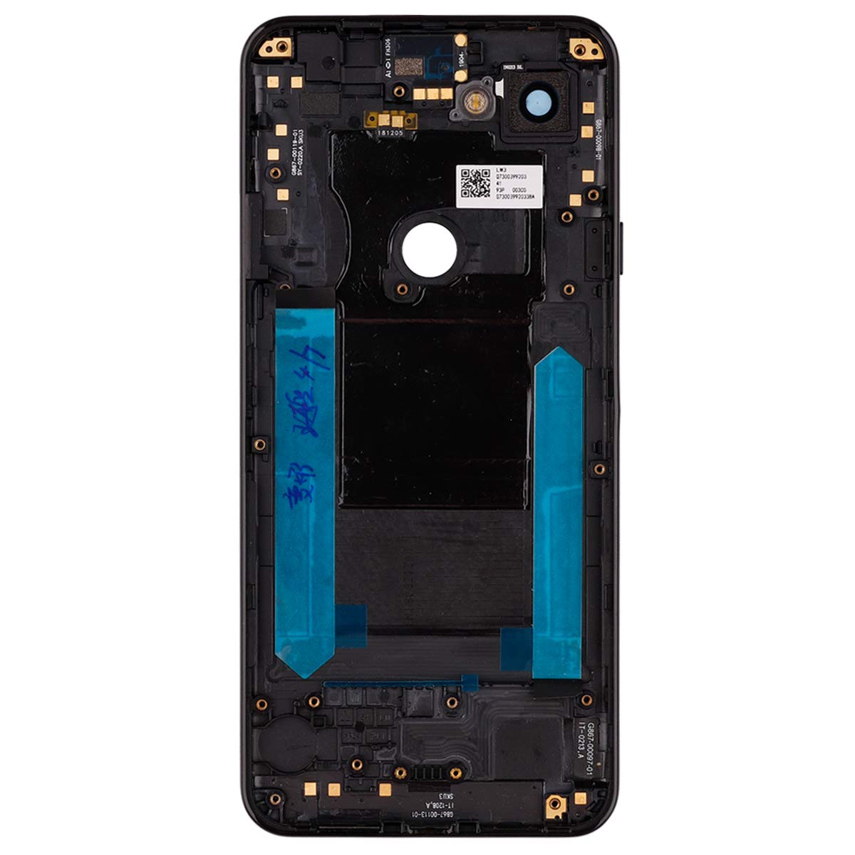 Google Pixel 3A Replacement Battery Back Cover - Black | Phone Repair Parts