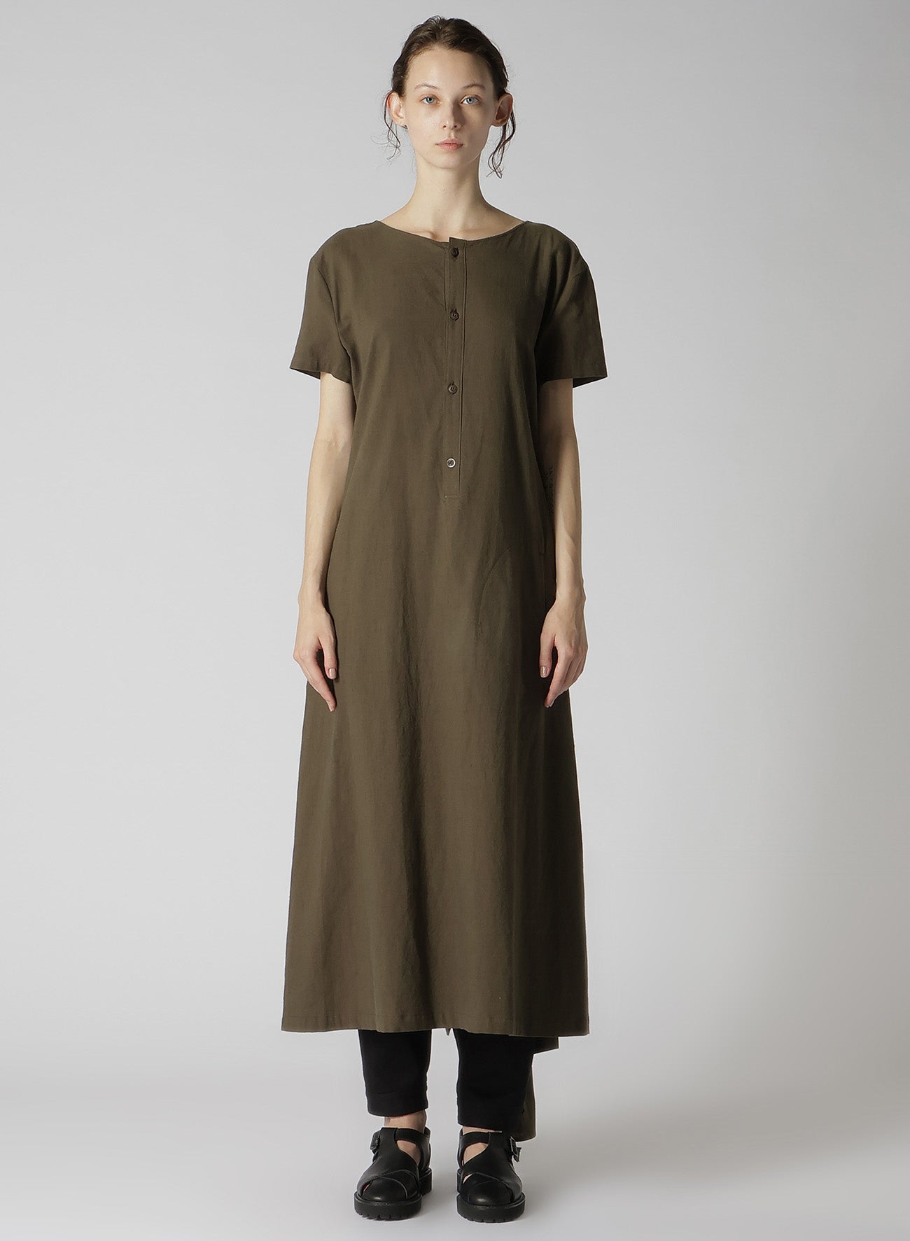 Stylish Cotton Flax Poplin Back Tie Dress for Women | Summer Casual & Office Wear | Perfect for Parties, Dates & Work