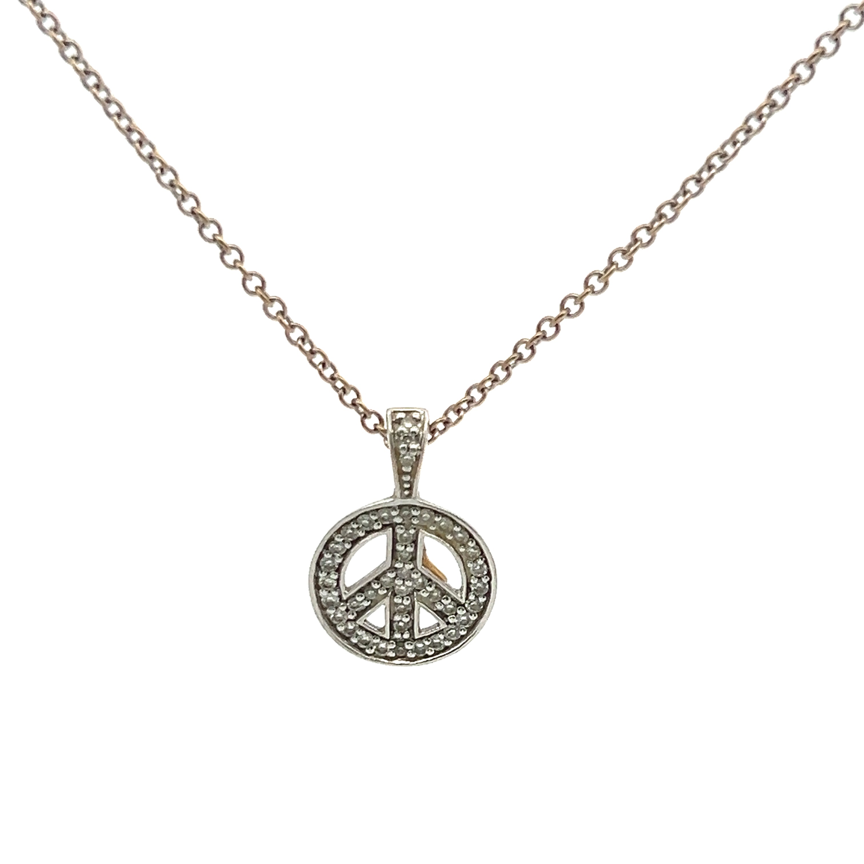0.15 Carat Round Brilliant H SI1 Diamond 14K White Gold Pendant Necklace for Women - Elegant Everyday Jewelry Gift for Anniversary, Birthday & Valentine's Day
