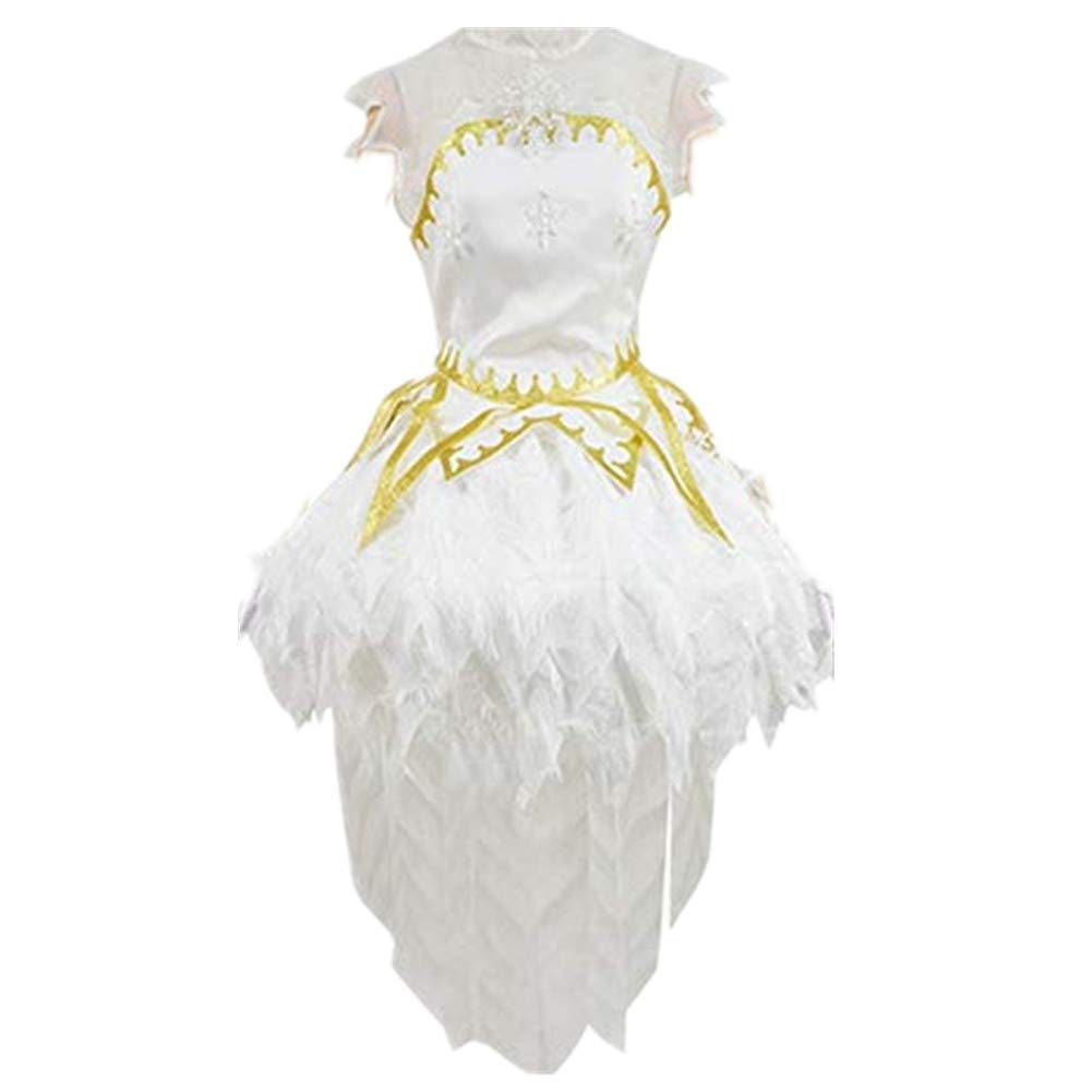 Cardcaptor Sakura Clear Card Cosplay Costume - Kinomoto Sakura White Dress for Women | Anime Convention, Halloween Party, Carnival Outfit