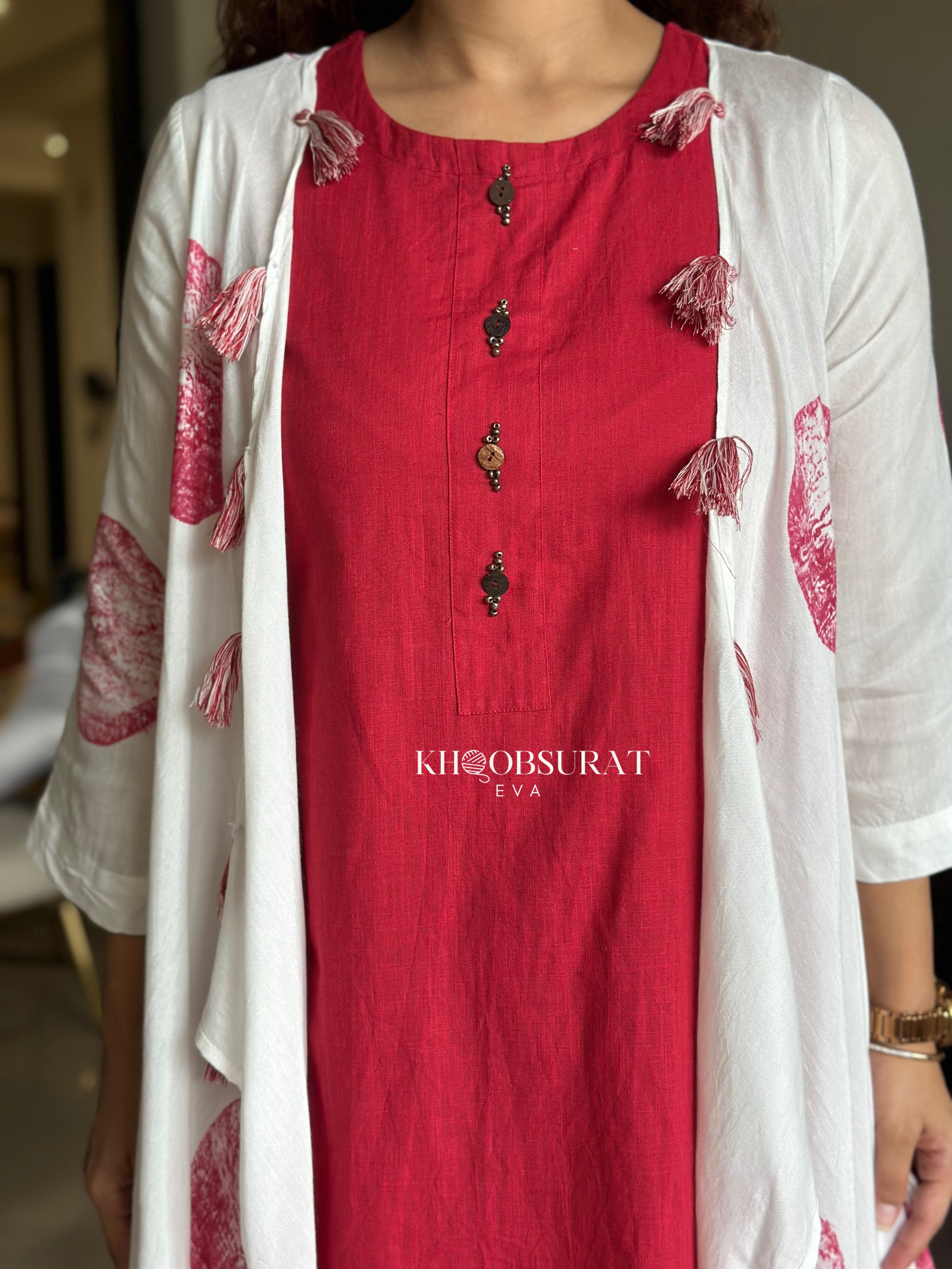 Stylish Red Jacket Dress for Women - Trendy Outerwear & Casual Wear - Perfect for Office, Date Night & Fall Fashion