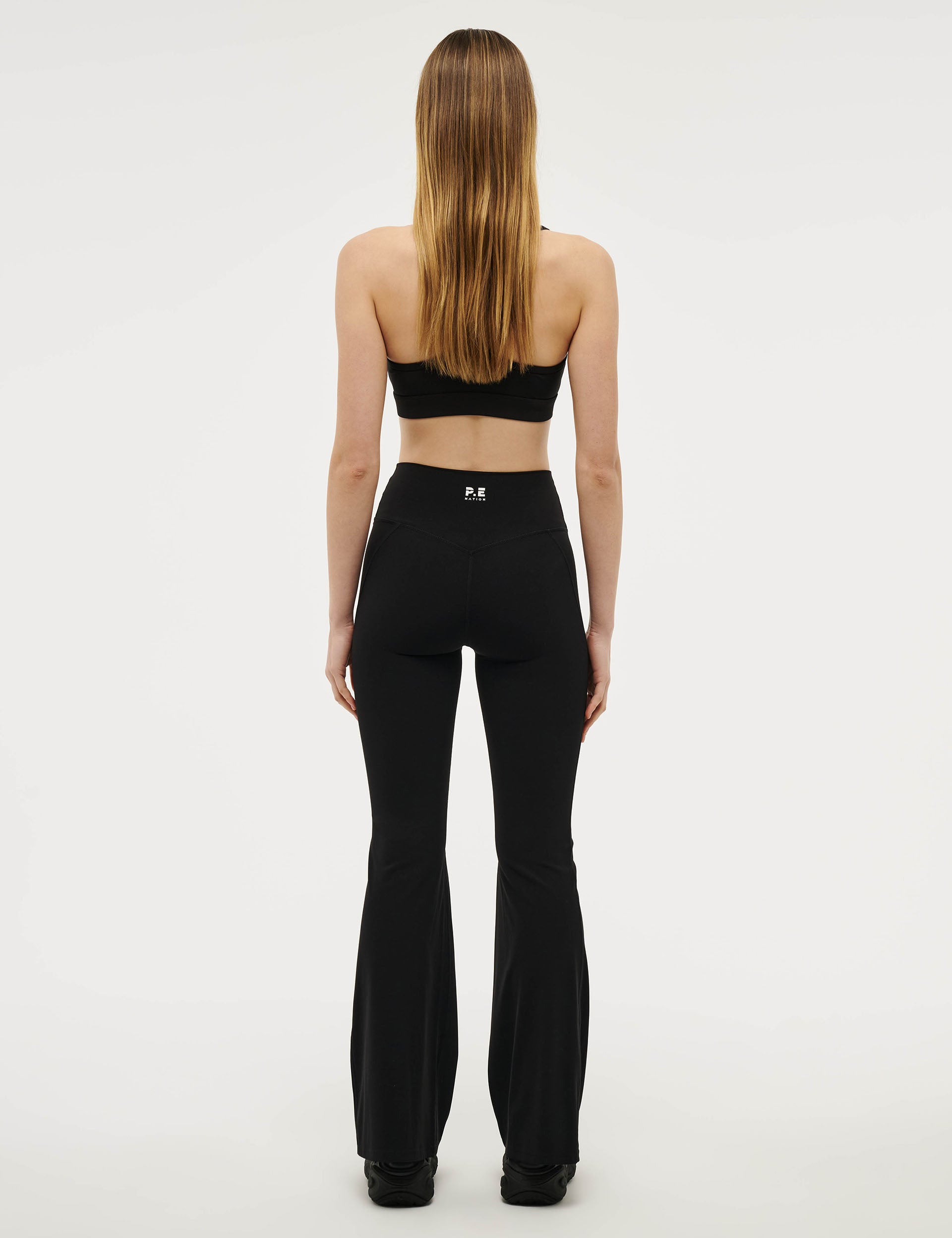 High-Waisted Black Leggings for Women - Comfortable & Stretchy Workout Yoga Pants - Perfect for Gym, Running, and Everyday Wear