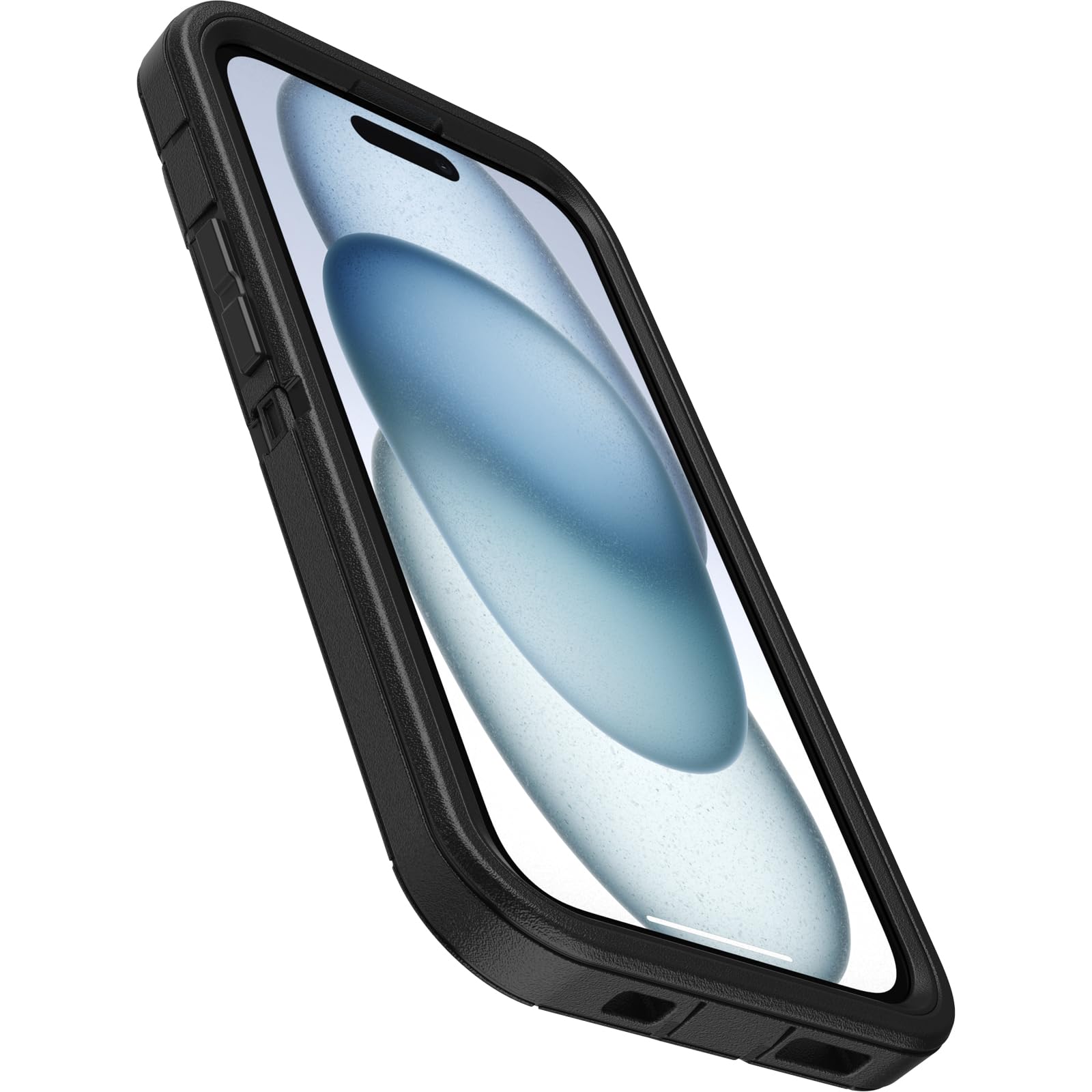 OtterBox Defender Series Case for iPhone 16e/15/14/13 - Military-Grade Shockproof & Drop Protection, Ultra Rugged Phone Cover (Black) | Perfect for Outdoor Adventures, Construction Sites & Extreme Sports