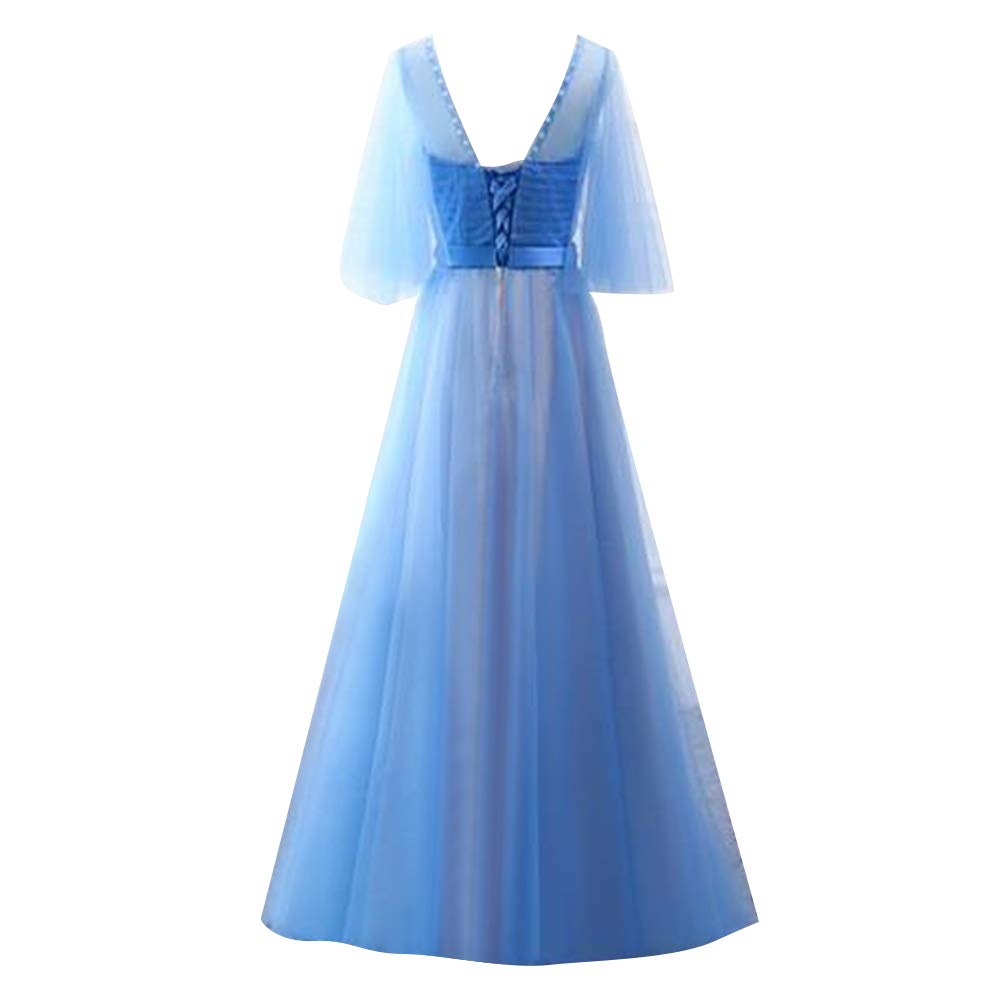 Elegant H.S.D Bridesmaid Dresses & Long Prom Gowns - Formal Evening Dresses with Belt for Weddings, Parties & Special Occasions