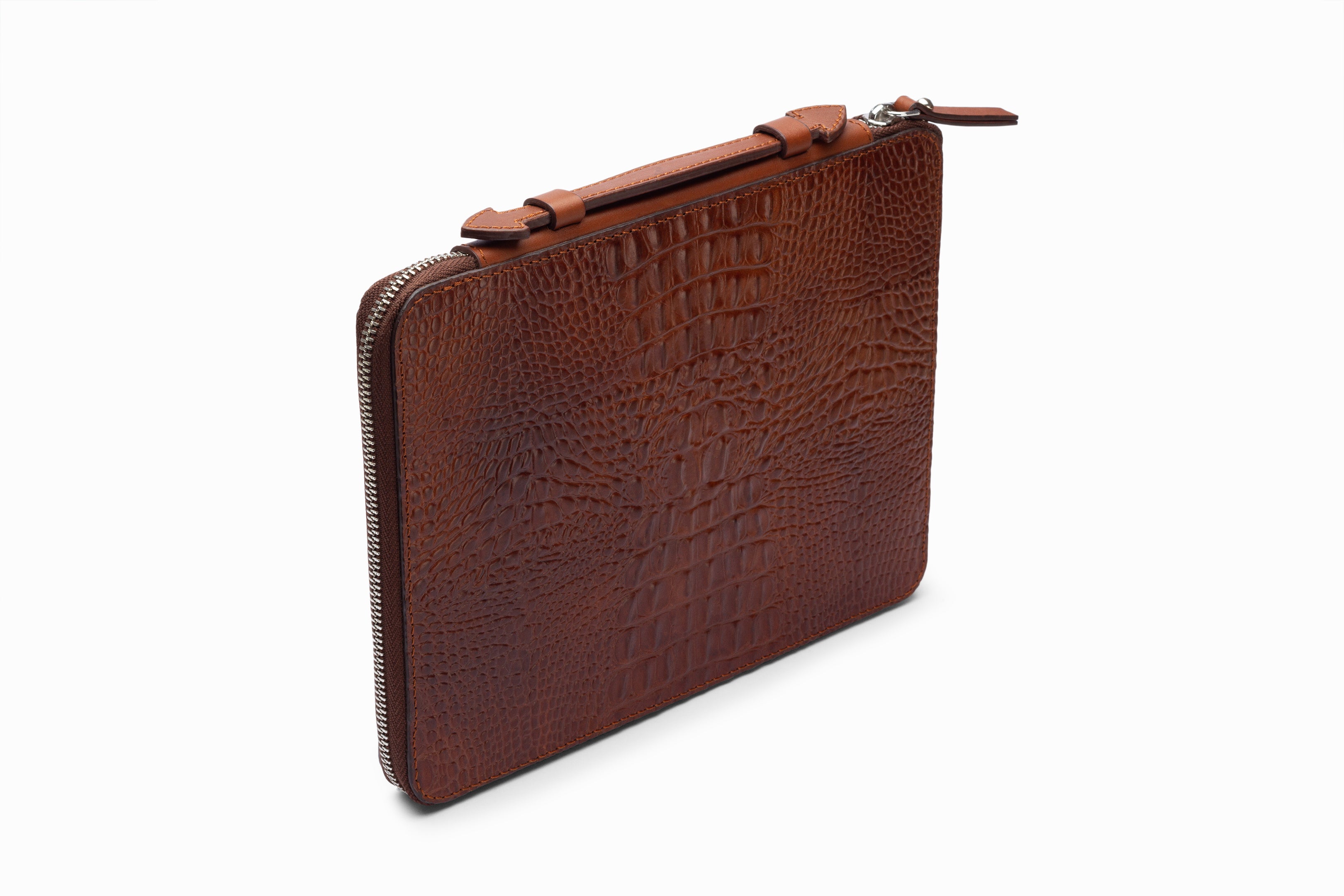 Premium Crocodile Leather iPad Case - Durable & Stylish Protective Cover for iPad Pro/Air/Mini - Perfect for Work, Travel & Everyday Use
