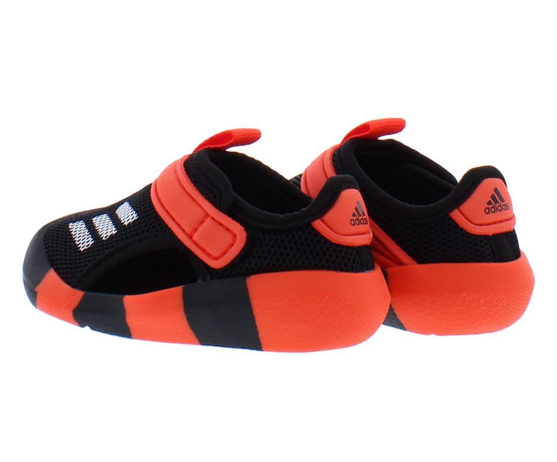 adidas Altaventure CT Baby Boys' Sneakers Size 7 - Black/Orange - Comfortable & Durable Toddler Shoes for Walking & Playtime
