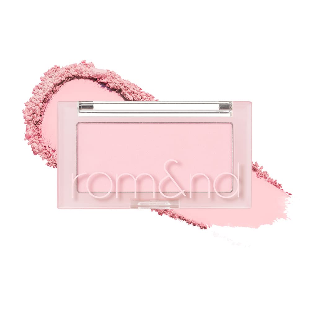 Rom&nd Better Than Cheek Blush - W02 Strawberry Milk 4g | Natural Flush for Fair Skin | Perfect for Everyday Makeup & No-Makeup Looks