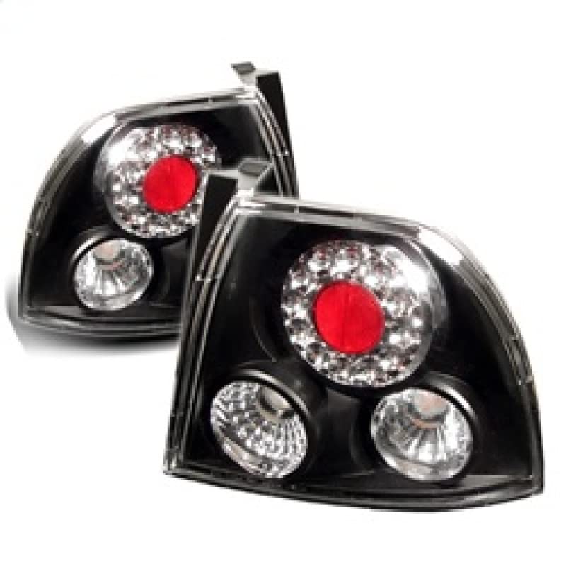 Spyder Auto 5004178 LED Tail Lights Black/Clear - High-Performance Rear Lights for Trucks & SUVs
