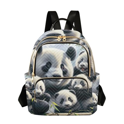 Cute Panda Family