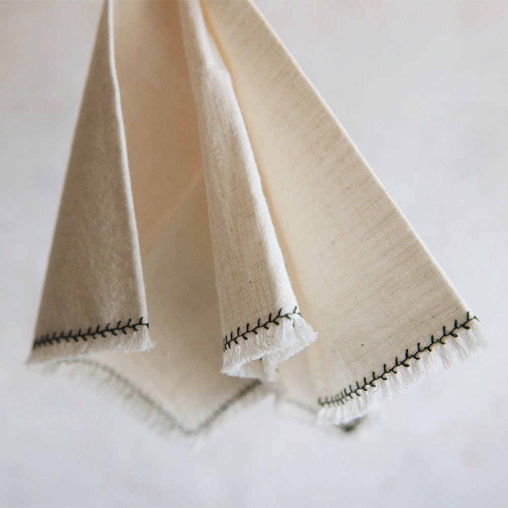 Premium Cotton Napkin Set - 12-Piece Soft & Absorbent Cloth Napkins for Everyday Dining, Parties & Special Occasions