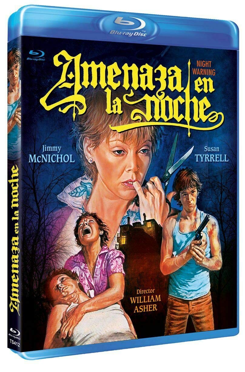 Butcher Baker Nightmare Maker (Night Warning) Blu-ray Region A/B/C Import Spain - Horror Movie for Halloween & Thriller Film Nights