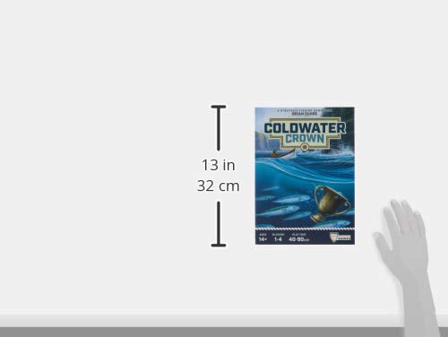 Bellwether Games Coldwater Crown Board Game - Strategic Fishing Adventure for Family Game Nights & Outdoor Enthusiasts