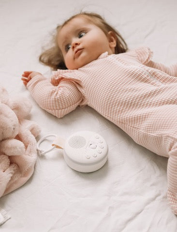 Snooze Fairy Portable White Noise Machine for Sleeping, Travel & Baby - Soothing Natural Sounds for Relaxation, Meditation & Nursery - USB Rechargeable Sleep Aid Device