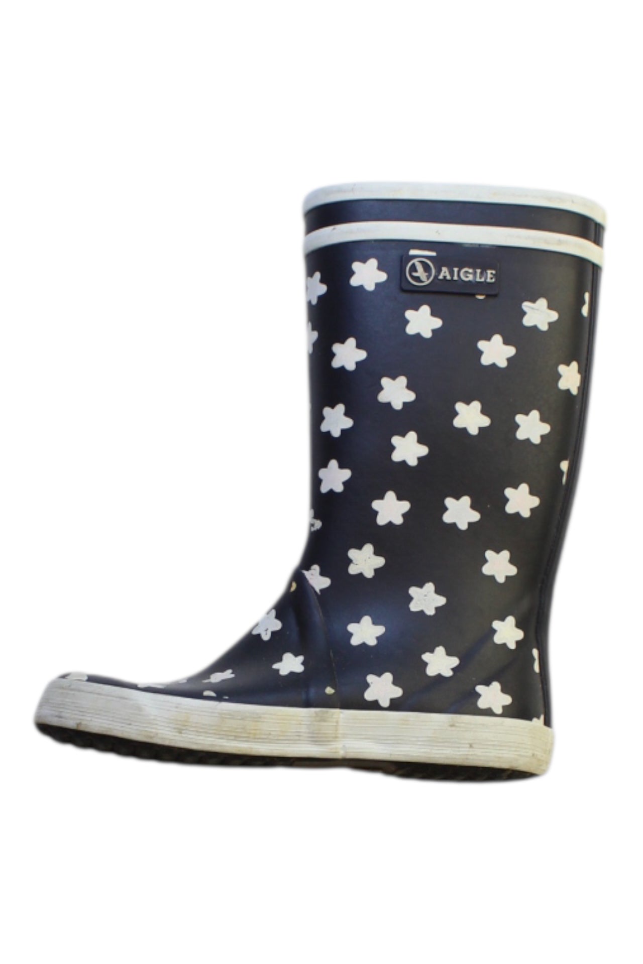 Aigle Women's Waterproof Patterned Rain Boots Size EU 29 - Stylish & Comfortable for Outdoor, Gardening, and Rainy Day Adventures