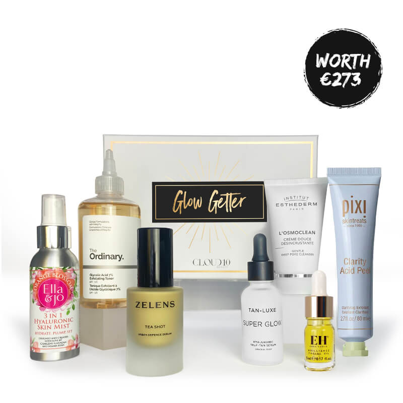 Cloud 10 Beauty Glow Getter Gift Set - Luxe Skincare Collection for Radiant Skin | Perfect for Self-Care, Spa Days & Gift Giving