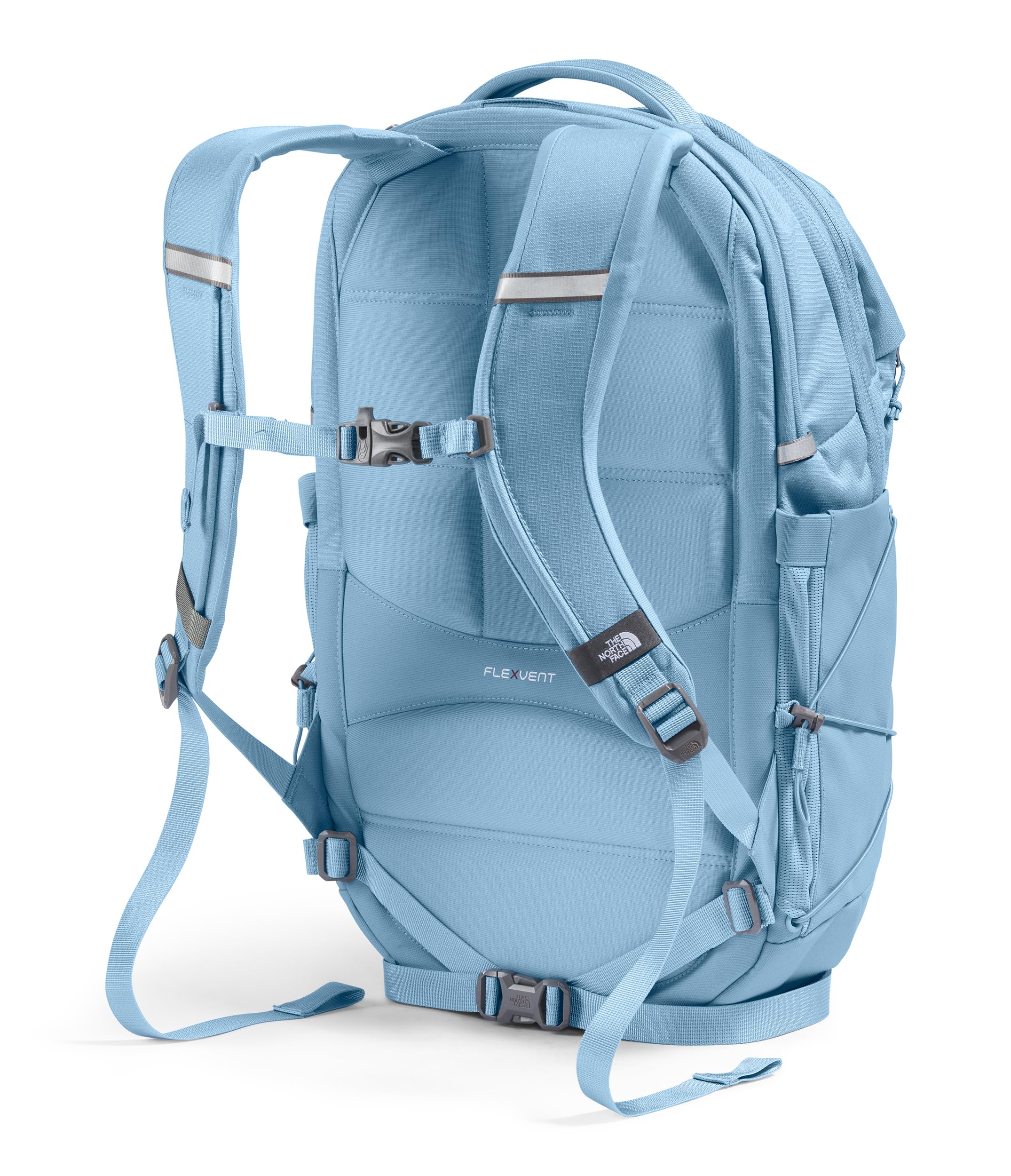 THE NORTH FACE Women's Borealis Commuter Laptop Backpack - Water-Resistant Steel Blue Dark Heather/Steel Blue Daypack - Perfect for Work, School & Travel - Fits 15
