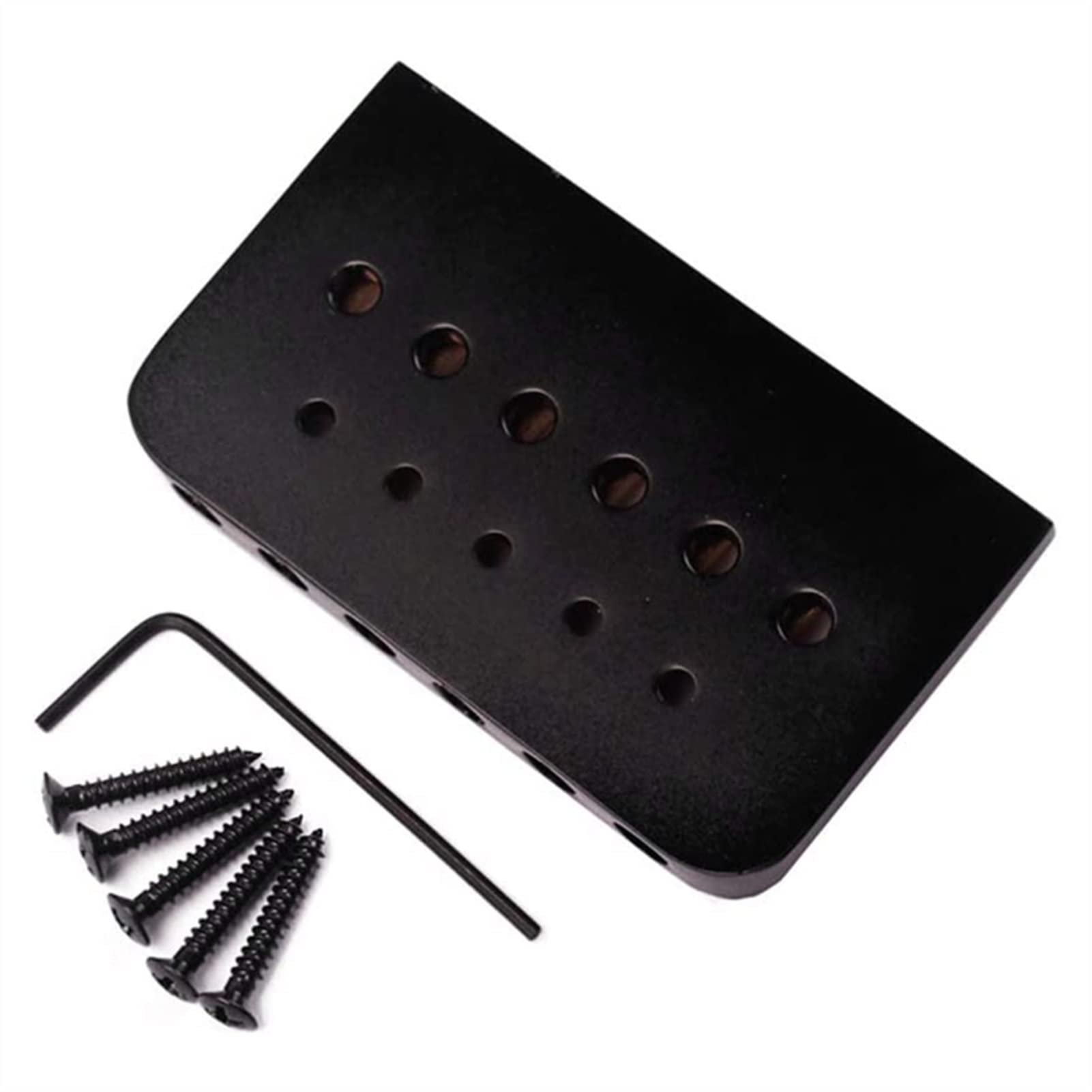 Hardtail Guitar Bridge Saddle with Wrench & Screws - Fender Stratocaster Electric Guitar Replacement Part | Perfect for DIY Guitar Repair & Upgrades