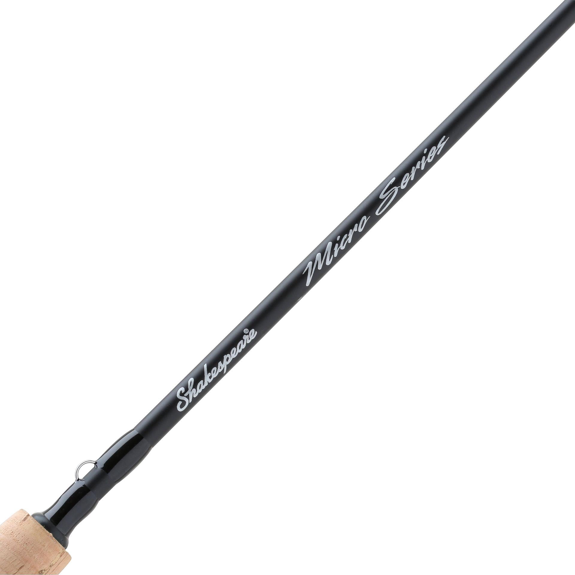 Micro Series Spinning Fishing Rod - Lightweight Graphite Freshwater & Saltwater Fishing Pole for Bass, Trout, and Walleye | Perfect for Shore Fishing, Boat Angling, and Kayak Adventures