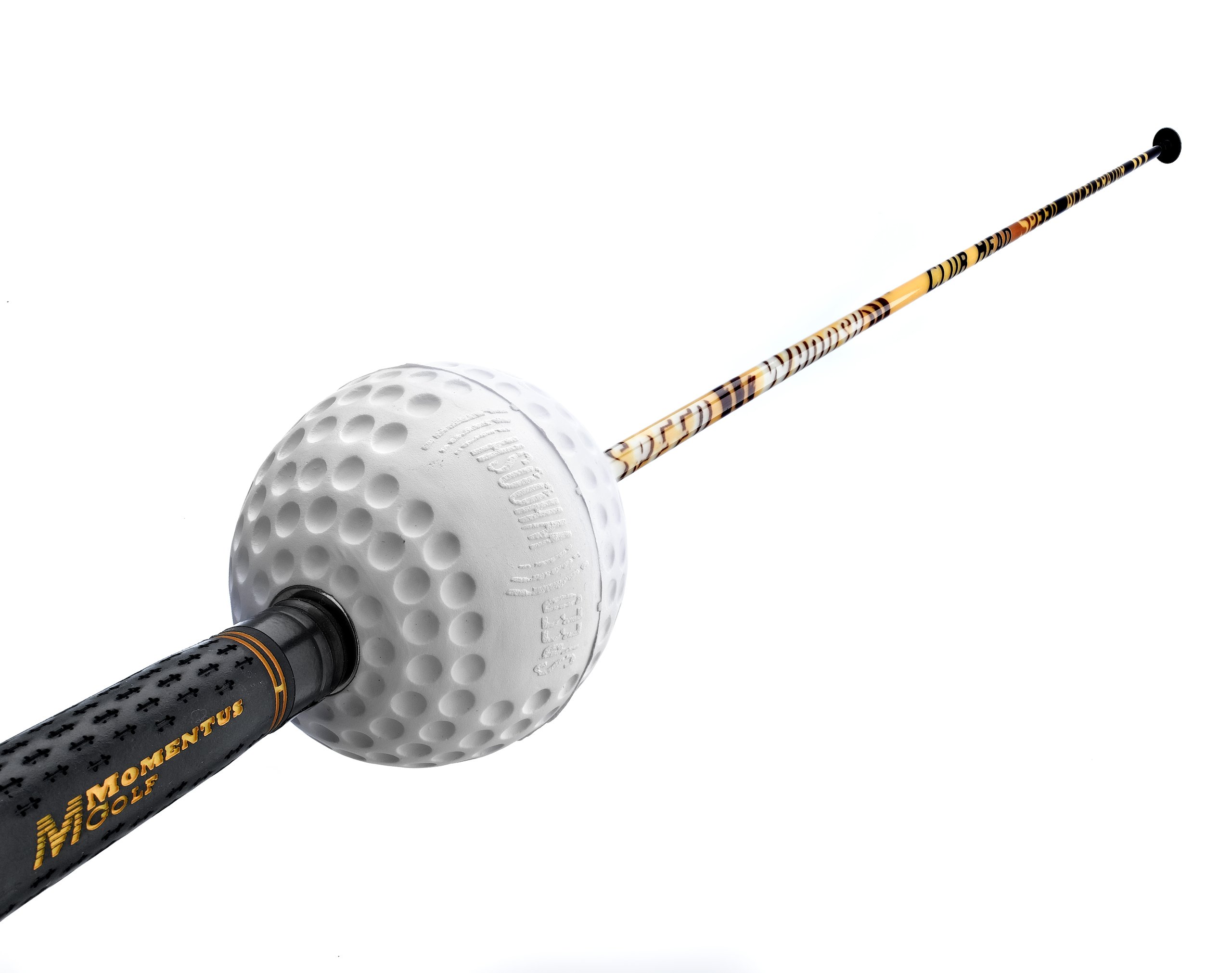 Momentus Speed Whoosh Golf Swing Trainer - Magnetic Sliding Timing Ball for Swing Speed Training | Increase Golf Swing Speed 7-10 mph | Perfect for Driving Range Practice & Home Training
