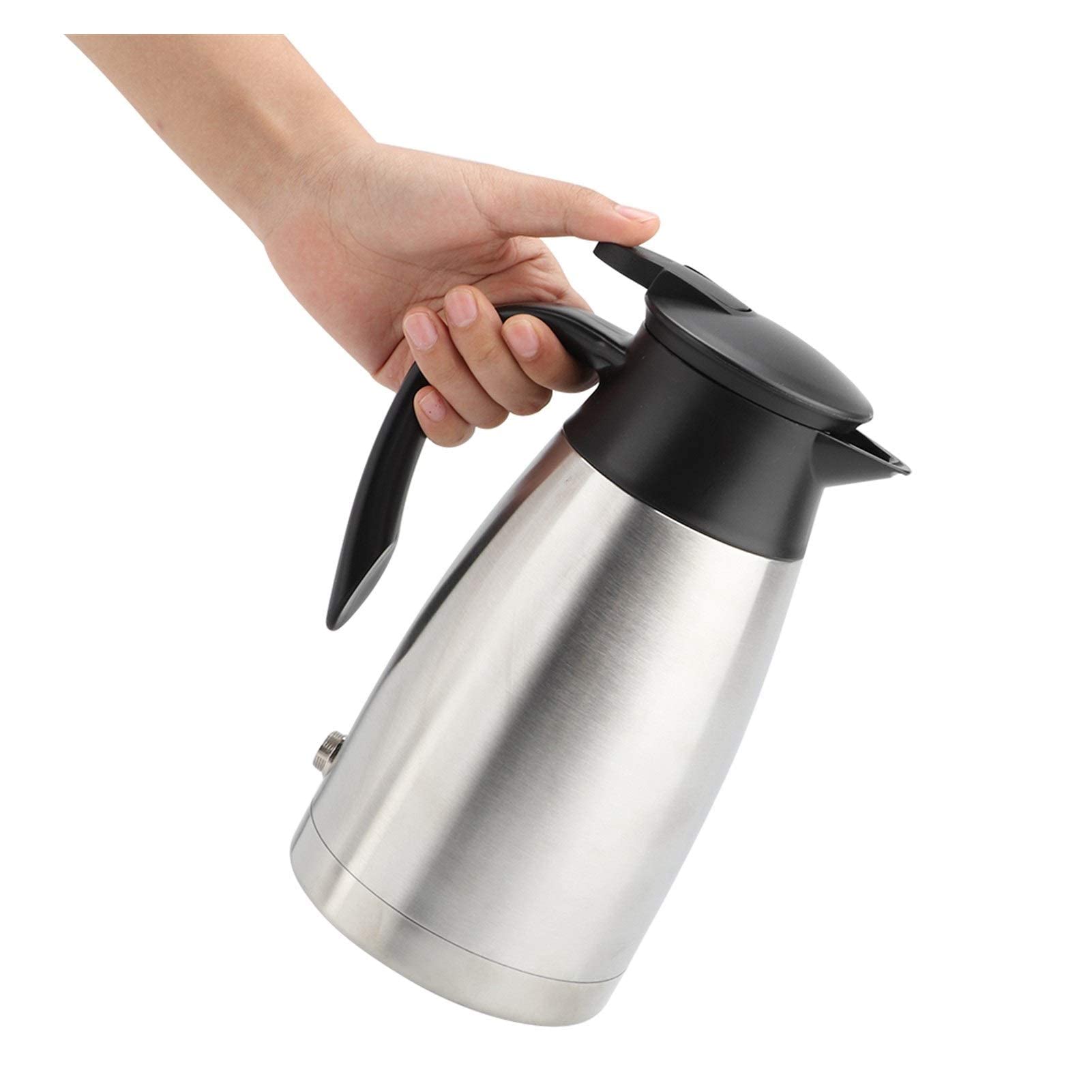 ZYBW Electric Kettle - Portable Universal Car Kettle with Fast Heating, 12V/24V Auto Water Heater for Travel, Office & Camping | Perfect for Coffee, Tea & Instant Meals on the Go