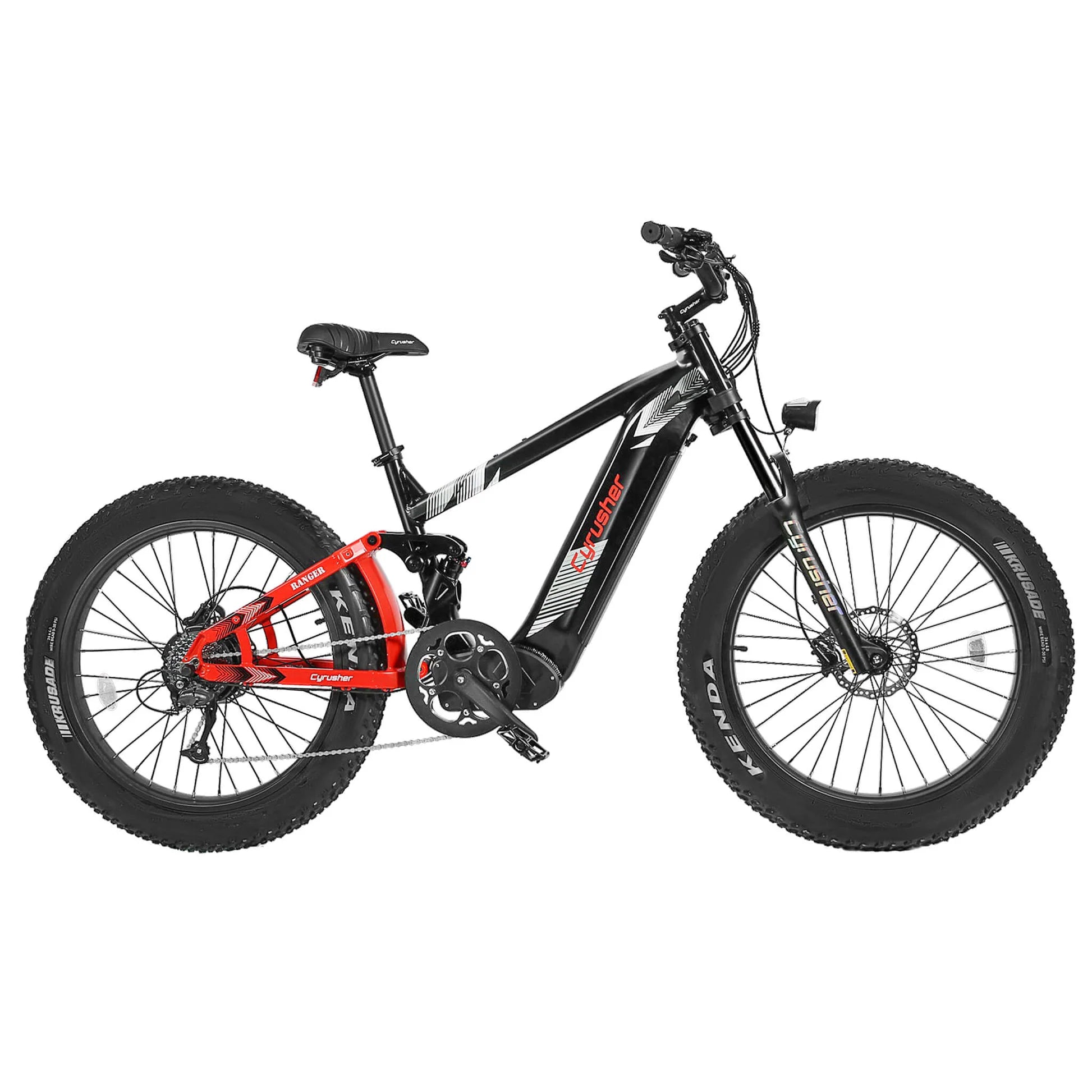 Cyrusher Ranger 750W All-Terrain Electric Mountain Bike - 28 MPH Top Speed, 56 Mile Range - Perfect for Off-Road Trails, Commuting & Adventure Riding