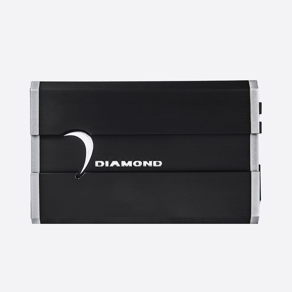 Diamond Audio DE1600.1D 1600W Mono Class D Subwoofer Amplifier - Powerful Bass Boost for Car Audio & Home Theater Systems