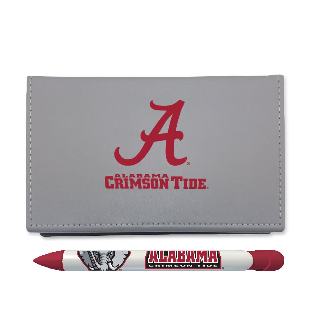 Alabama Sticky Note Desk Set with Rotating Message Pen - 2202 Office Supplies for Productivity & Organization | Perfect for Home Office, School, and Work Desk Accessories