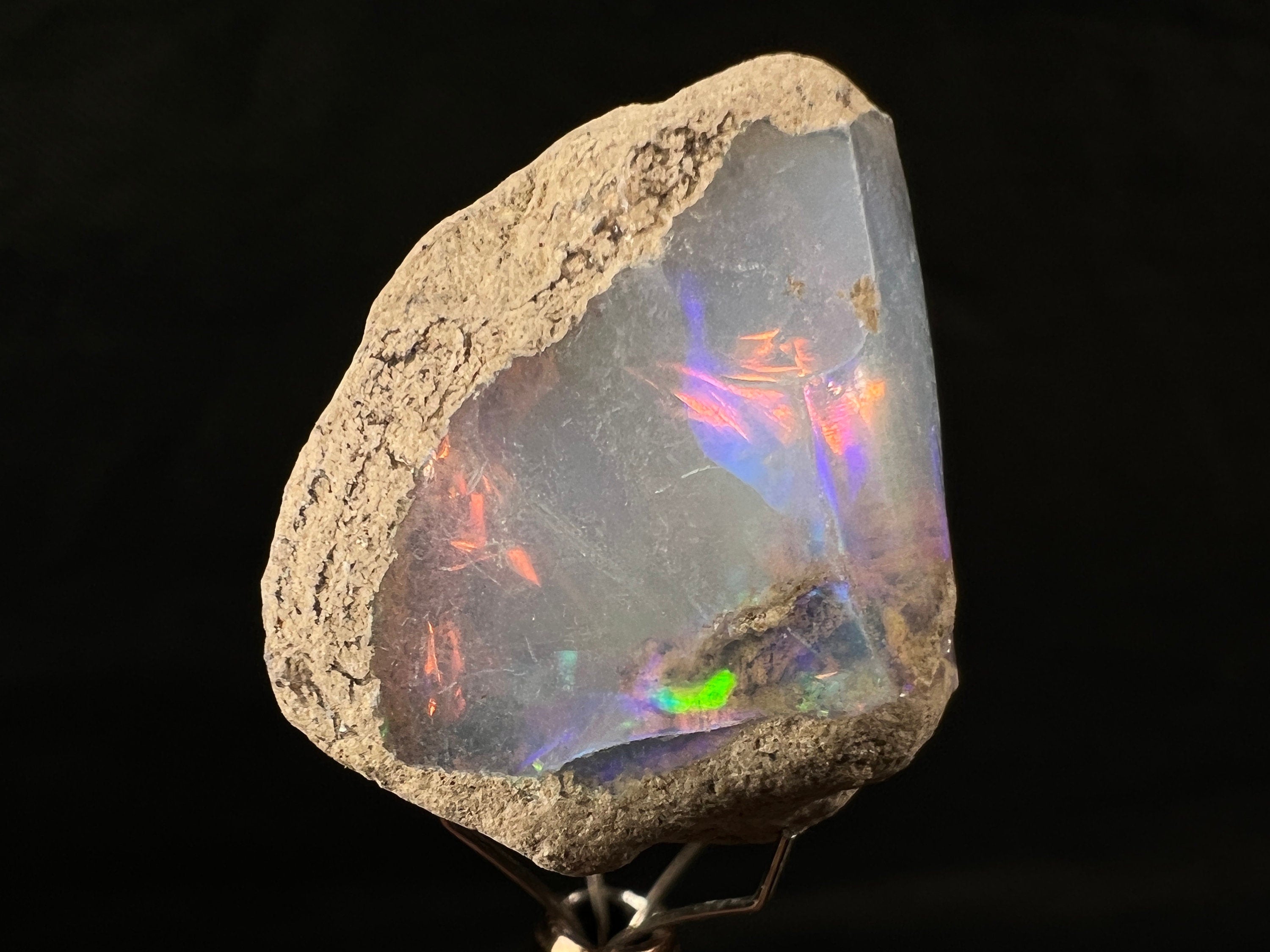 4A XL Raw Welo Opal Crystal - Premium Cutting Grade Natural Opal Gemstone, October Birthstone for Jewelry Making & Collection | Perfect for Engagement Rings, Necklaces & Healing Crystals