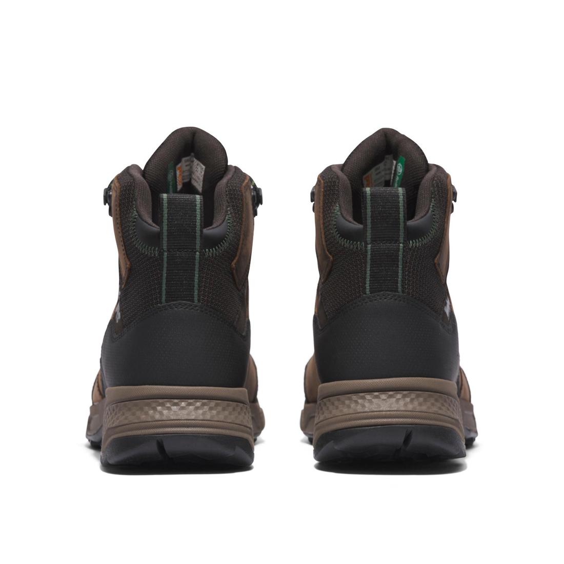 Switchback Lt 6 Inch Soft Toe Waterproof Work Boots for Men - Brown/Tan - Durable & Comfortable for Outdoor, Hiking & Construction