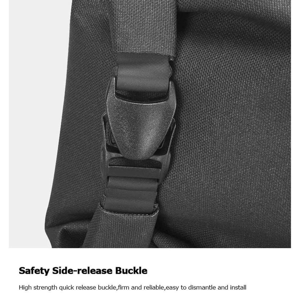 Premium Bike Handlebar & Seat Bag - Waterproof Cycling Pack for Bicycle, Motorcycle, Scooter - Front & Rear Frame Storage Accessories for Commuting, Touring & Off-Road Adventures