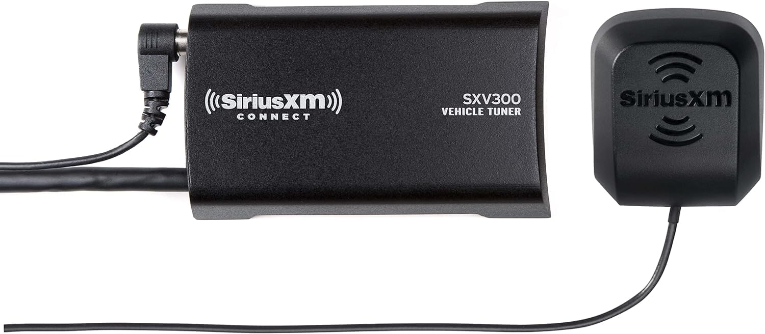 SiriusConnect SXV300V1 SiriusXM Vehicle Tuner for Car Radio - Satellite Radio Receiver with Easy Installation | Perfect for Road Trips, Commuting & Long Drives