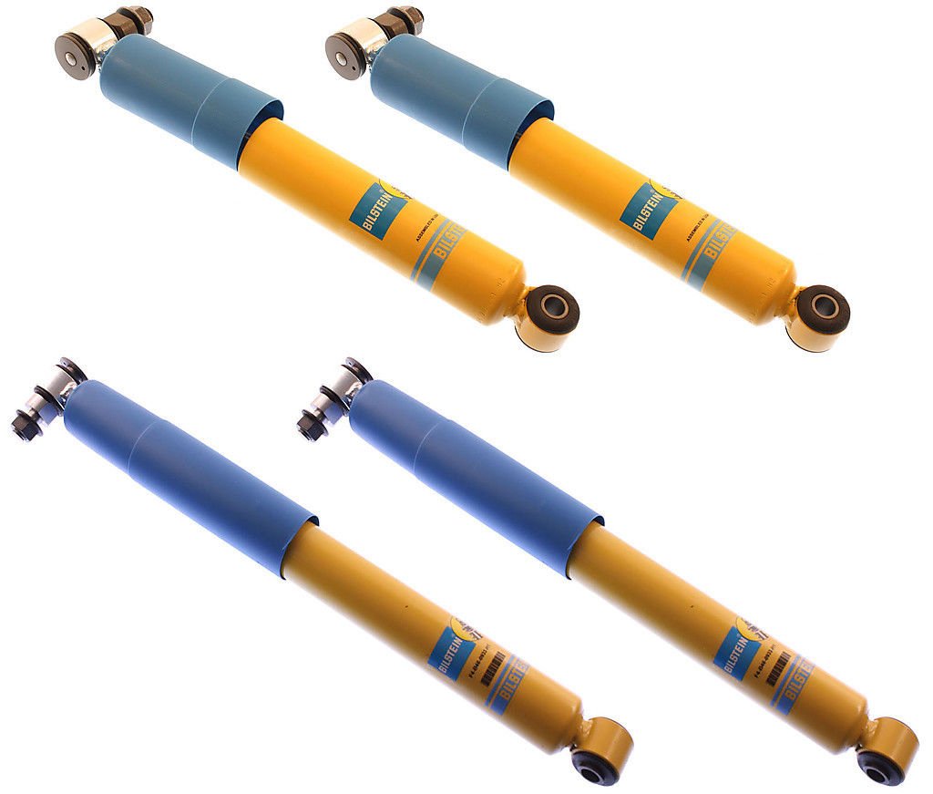 Bilstein Front & Rear Shock Absorbers for 73-91 Chevy Blazer GMC Jimmy C/K & R Truck Suburban – 46mm Heavy Duty Off-Road Shocks – Fits K5 C10 C15 C20 C25 C1500 C2500 R10 R20 R1500 R2500 – Perfect for Off-Roading, Towing & Daily Driving