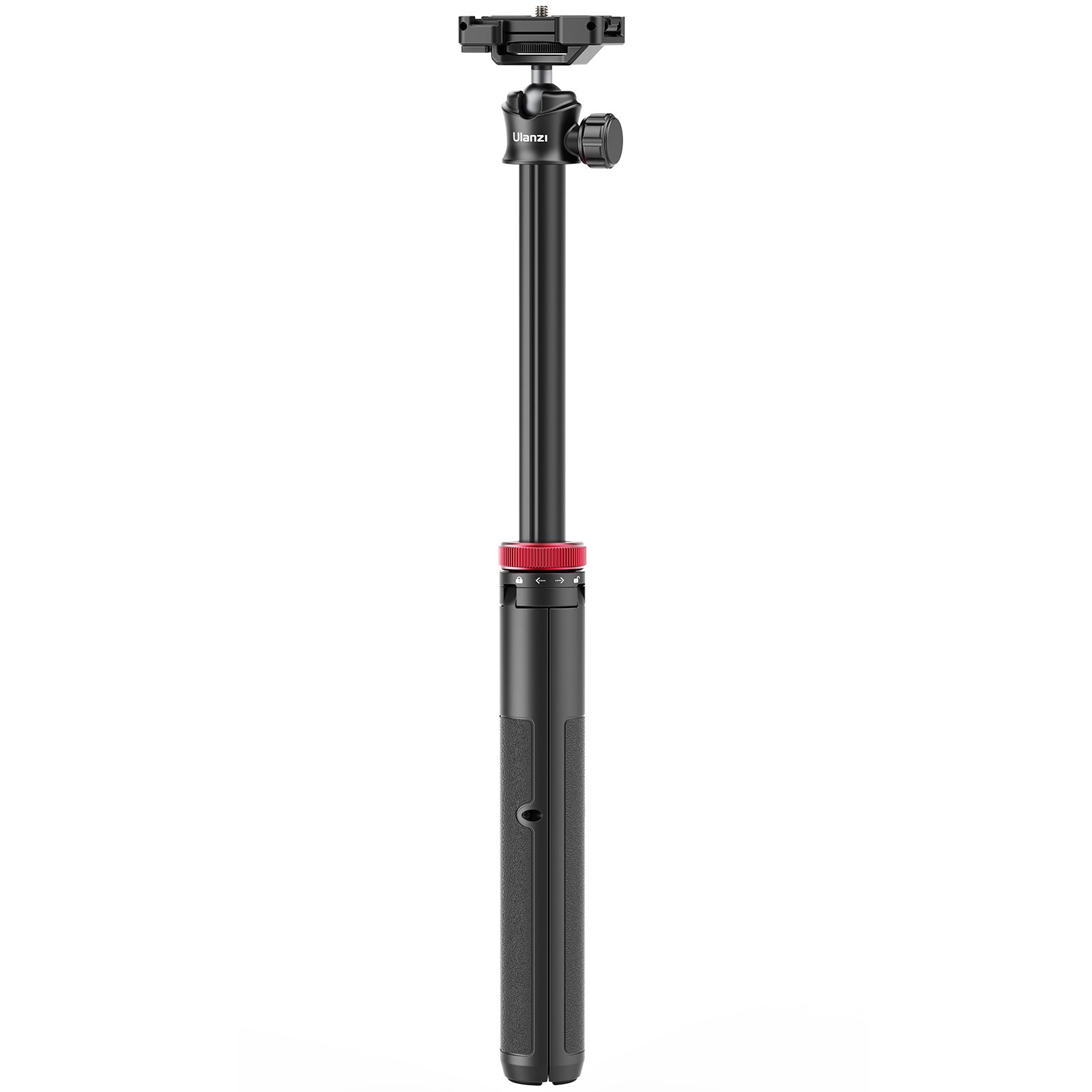 Ulanzi MT 44 Professional Extendable Vlog Tripod Stand with Phone Mount - 2502B Upgrade Version for YouTube, TikTok & Travel Vlogging - Perfect for Content Creators & Outdoor Shooting
