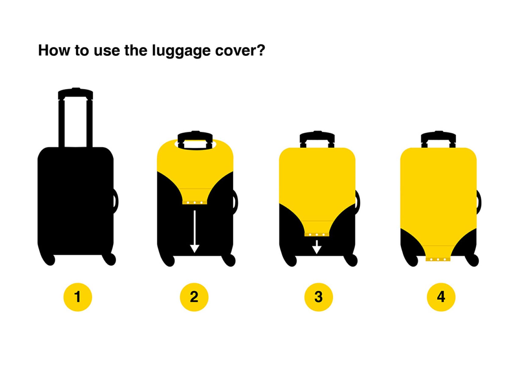 Cute Animal Print Luggage Cover - Rabbit Fox Bird Deer Tree Design - XL 29-32 Inch Travel Suitcase Protector | Perfect for Airplane Checked Bags & Vacation Travel Accessories