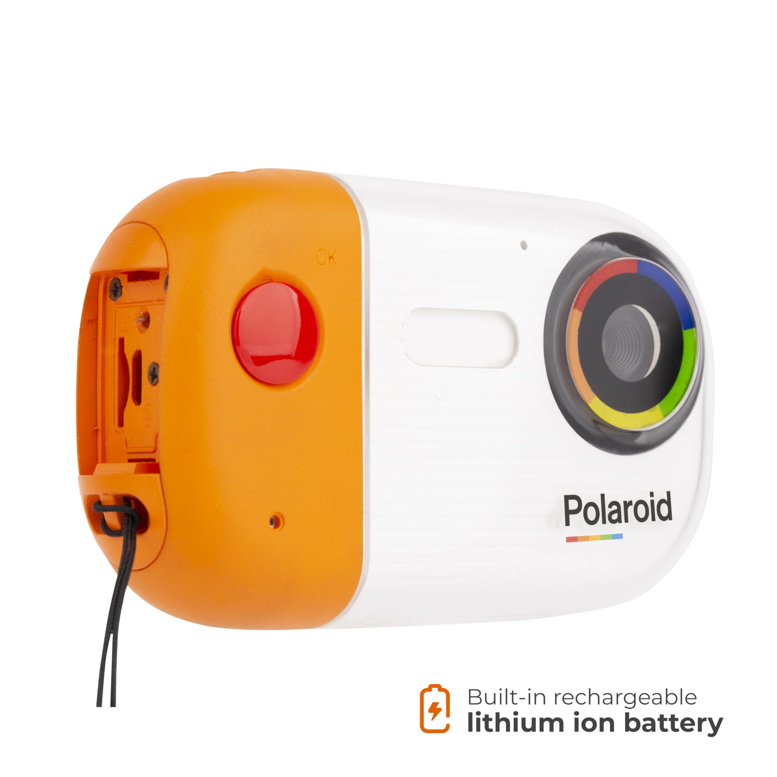 **Polaroid Underwater Camera 18MP 4K UHD - Waterproof Digital Camera for Snorkeling, Diving & Travel - USB Rechargeable with LCD Display - Perfect for Capturing Videos & Photos Underwater or on Land**
