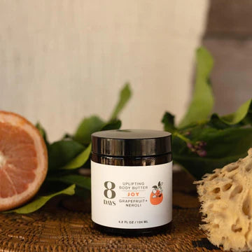 JOY BODY BUTTER Grapefruit & Neroli Scented - Moisturizing Cream for Dry Skin - Perfect for Spa, Massage & Daily Skincare Routine