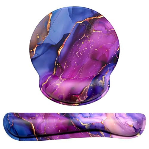 Purple Abstract Marble