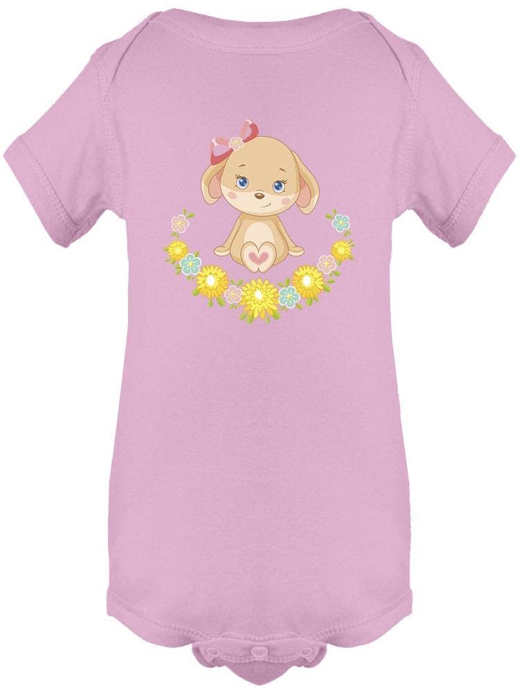 Smartprints Cute Easter Bunny Sketch Bodysuit - Baby's First Easter Outfit for Newborns & Infants - Perfect for Easter Photo Shoots, Family Gatherings & Spring Celebrations