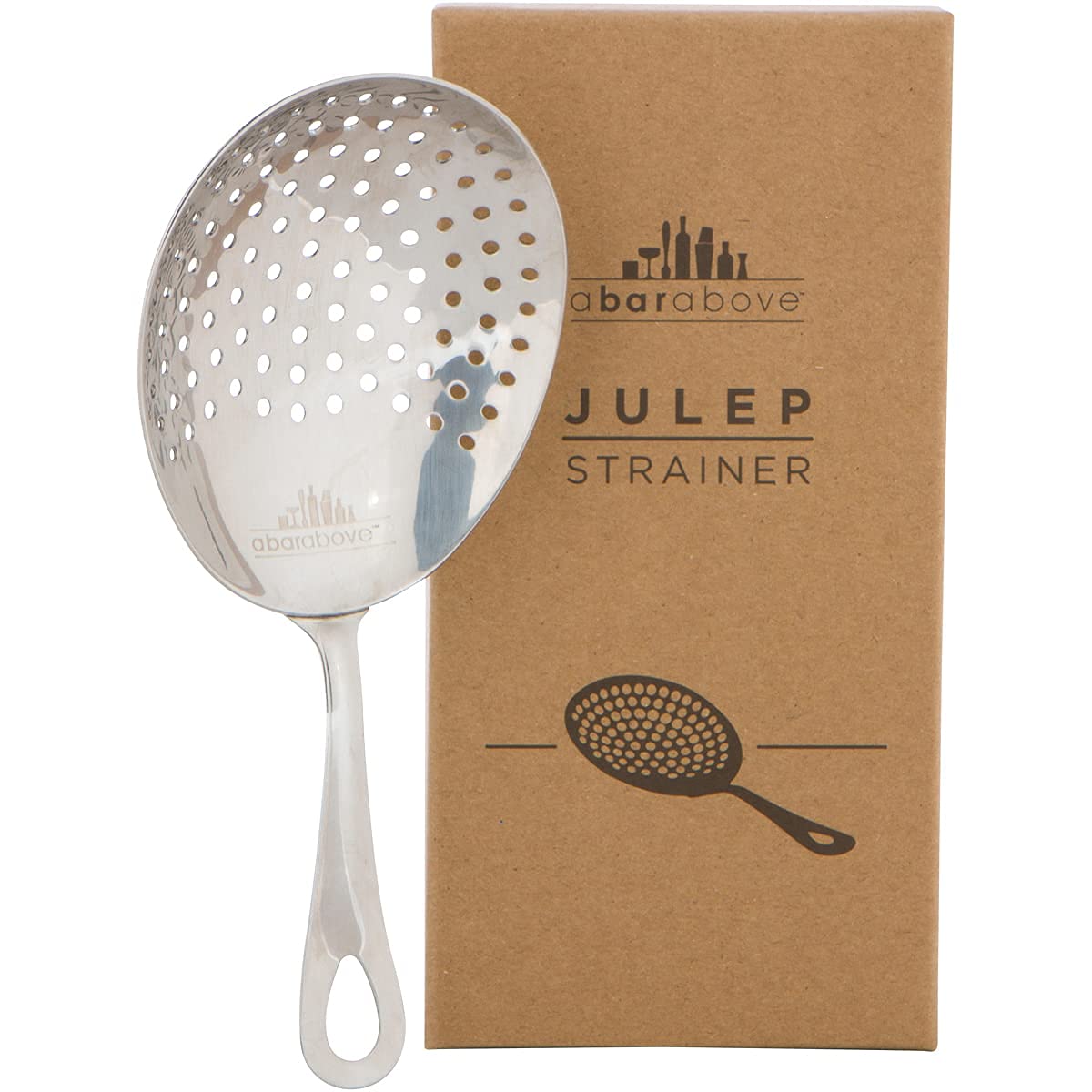 Premium Cocktail Kit with Julep Strainer & Mixing Glass – Professional Bar Tools for Home Mixology, Cocktail Parties & Bartending Gifts