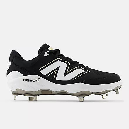 New Balance Fresh Foam X 3000v7 Men's Metal Low Cleat Baseball Shoes - Lightweight & Comfortable for Baseball, Softball & Training - L3000v7
